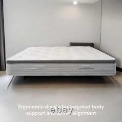 Memory Foam Mattress Hybrid 5000 Pocket Spring 3FT 4FT 4FT6 Double 5FT King 6FT