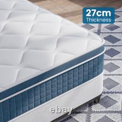 Memory Foam Mattress Orthopaedic Double King 4ft6 5ft 6ft 4 5 6 8 10 12