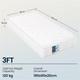 Memory Foam Mattress Single/double Pocket Spring Hybrid Mattress 3d Memory Foam