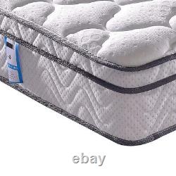 Memory Foam Mattress Sprung Matress 4FT6 Double 5FT King Medium Firm