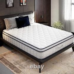 Memory Foam Mattress Sprung Matress 4FT6 Double 5FT King Medium Firm