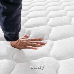 Memory Foam Mattress Sprung Matress 4FT6 Double 5FT King Medium Firm