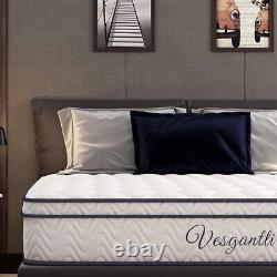 Memory Foam Mattress Sprung Matress 4FT6 Double 5FT King Medium Firm