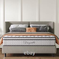 Memory Foam Mattress Sprung Matress 4FT6 Double 5FT King Medium Firm