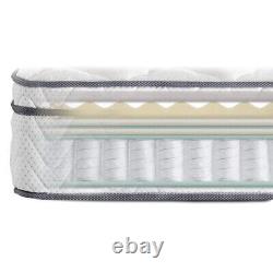 Memory Foam Mattress Sprung Matress 4FT6 Double 5FT King Medium Firm