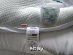 Memory Foam Mattress Topper King Size, Gel Cooling Pad Extra Deep Pocket 150x200