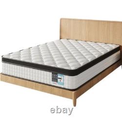 Memory Foam Pocket Spring Hybrid Mattress Medium Soft to Medium Firm Support