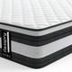 Memory Foam Pocket Spring Mattress Medium Plush Edge Support Hypoallergenic Bed