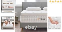 Memory Foam Pocket Sprung 4FT Small Double 12V Mattress Orthopaedic pressure