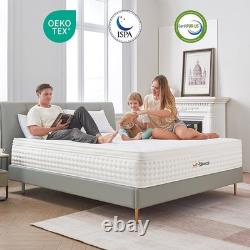 Memory Foam Pocket Sprung 4FT Small Double 12V Mattress Orthopaedic pressure