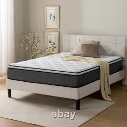 Memory Foam Pocket Sprung Double Mattress 4FT6 135x190cm 25cm Height Medi