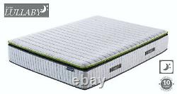 Memory Foam Pocket Sprung Hybrid Mattress Lullaby Lyra 800 Single Double King