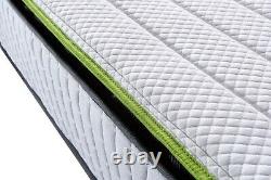 Memory Foam Pocket Sprung Hybrid Mattress Lullaby Lyra 800 Single Double King