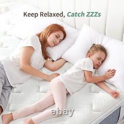 Memory Foam Pocket Sprung Hybrid Mattress Medium Firm Orthopaedic Mattress