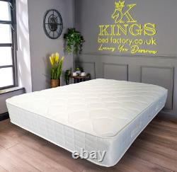 Memory Foam Pocket Sprung Luxury Mattress 3ft Single 4ft6 Double 5ft King Size