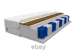 Memory Foam Pocket Sprung Mattress Coconut IKEA Euro Size 2FT6 3FT 4FT6 5FT 6FT