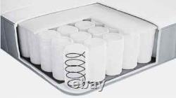 Memory Foam Pocket Sprung Quilted Mattress 3ft 4ft 4ft6 5ft Single, Double, King