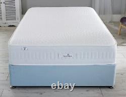 Memory Foam Quilted Hybrid Encapsulated Pocket Sprung Mattress Rrp £1,999+