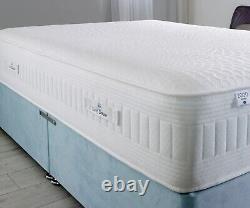 Memory Foam Quilted Hybrid Encapsulated Pocket Sprung Mattress Rrp £1,999+