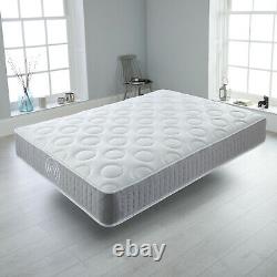 Memory Foam Quilted Pocket Sprung Mattress 3000 Pocket Spring Space Foam