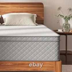 Memory Foam Single Mattress 12-Inch Pocket Sprung Comfort with 30cm Depth