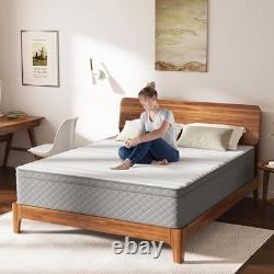 Memory Foam Single Mattress 12-Inch Pocket Sprung Comfort with 30cm Depth