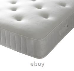 Memory Foam Sprung ComfortFlex Mattress 3FT Single 4FT 4FT6 Double 5FT king 6FT