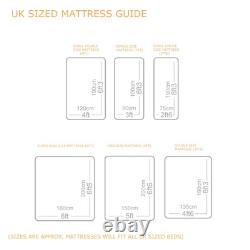 Memory Foam orthopaedic 22 CM Deep Sprung Matt 9 INCH ALL SIZES AVAILABLE
