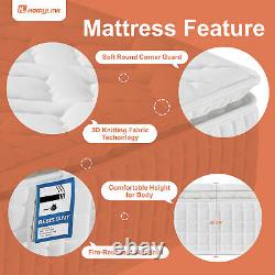 Memory Form Mattress Pocket Sprung Stainless Ergonomic Anti-mite 3 SIZE Bed