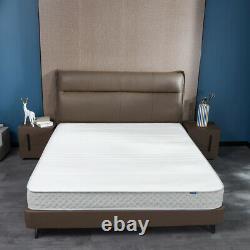 Memory Pocket Sprung Quilted Mattress Medium Firm 10 Thickness Single Double