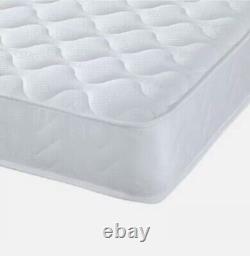 Memory foam pocket spring quilted mattress single 3ft. 4ft 6 double 5ft king