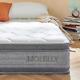 Molblly Double Mattress 4ft6 Hybrid Pocket Sprung Memory Foam Mattress With & In
