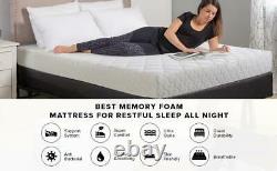 MonHouse Pocket Sprung Mattress Single, Double or King Size Bed Memory Foam