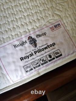 NEW Knight Sleep 3000 Royal Pillowtop Pocket Sprung Memory Foam Mattress