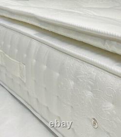 NEW ROYAL 3000 Pocket Pillow Top Mattress 3ft, 4ft6,5ft, 6ft