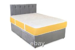 Natural Bamboo Medical Memory Foam Pocket Spring Mattress 4FT6 Double 5FT King