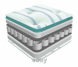 New Comfort 2500 Pocket High Quality Sprung Cooling Gel Memory Mattress