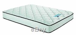 New Comfort Pocket Sprung Memory Foam Mattress Quilted Design