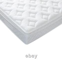 New Dual Action Pocket Sprung Memory Foam & Foam Encased Mattress All Sizes