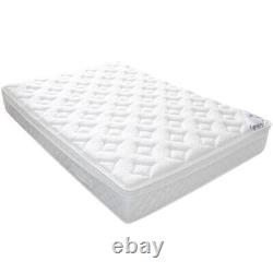 New Dual Action Pocket Sprung Memory Foam & Foam Encased Mattress All Sizes