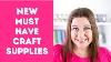 New Must Have Craft Supplies For Cardmakers