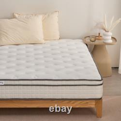 New Orthopaedic Pocket Sprung Mattress With Memory Foam 3ft, 4ft, 4ft6,5ft, 6ft