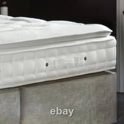 New Pillow Top Pocket 3000 Sprung Organic Memory Foam Mattress All Sizes