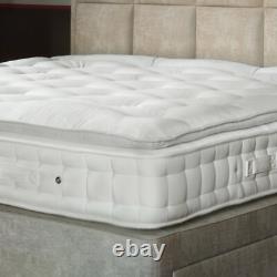 New Pillow Top Pocket 3000 Sprung Organic Memory Foam Mattress All Sizes