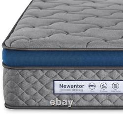 Newentor 4ft6 Double Mattress, 10 Inch Medium Firm Memory Foam Pocket Sprung 7