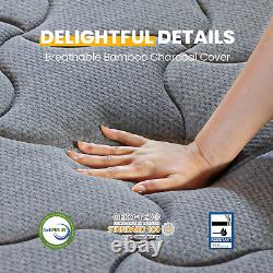 Newentor 4ft6 Double Mattress, 10 Inch Medium Firm Memory Foam Pocket Sprung 7