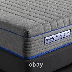 Newentor Single Pocket Sprung Hybrid Memory Foam Mattress 3Ft Medium Firm (23cm)