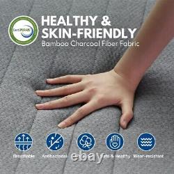 Newentor Single Pocket Sprung Hybrid Memory Foam Mattress 3Ft Medium Firm (23cm)