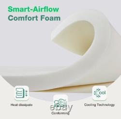 Novilla 30cm Medium Memory Foam Pocket Sprung Mattress