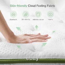 Novilla Gel Memory Foam Pocket Sprung Mattress, 7 Inch Single Mattress